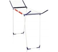 Leifheit Tendedero de pie Pegasus 180 Solid Maxx 81650 plegable con alas altura XXL Azul