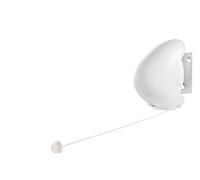 Leifheit Tendedero extraíble Rollfix Single 80 Longline 83106 - cuerda retráctil automática hasta 8 m