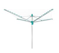 Leifheit Tendedero giratorio de jardín Linomatic 500 Easy – sistema Easy Lift, 50 m de cuerda
