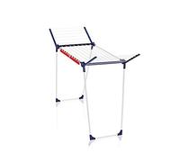 Leifheit Tendedero Pegasus 150 Solid Slim plegable, estable int./ext., prendas grandes y pequeñas