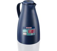 Leifheit Termo Harmonic 1 L, Vidrio Doble Pared Azul Oscuro