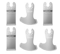 LEILUO 24 Piezas Hojas de Sierra Oscilante Universal Madera Plástico Metal Multi-Herramienta Accesorios Kit Incluye Bolsa de Almacenamiento Adecuada para DeWalt Einhell Worx Makita y Más