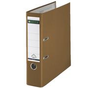 Leitz 1010 Carpeta Archivador plastico A4 marron 80mm
