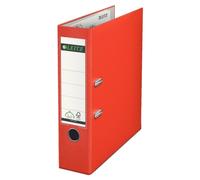 Leitz 1010 Carpeta Archivador plastico A4 rojo claro 80mm