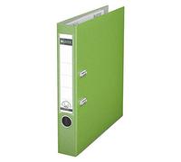 Leitz Carpeta archivador de palanca 1015 A4 plástico 180° lomo 50 mm verde claro