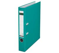 Leitz Archivador 10155052 plástico con anillas A4 color turquesa
