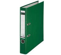 Leitz 10155055 - Archivador plástico 180º con anillas A4 color verde Estrecho Gr