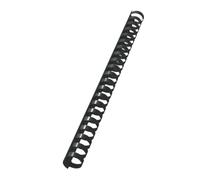 Leitz Din A4 21 Round Rings 180 Sheets Plastic Comb 19 Mm 100 Units Negro Niños