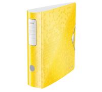 Leitz 1106 WOW Carpeta Archivador plastico A4 amarillo 75mm