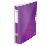 Leitz 1107 WOW Carpeta Archivador A4 morado metalizado 50mm