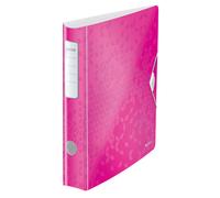 Leitz 1107 WOW Carpeta Archivador A4 rosa metalizado 50mm