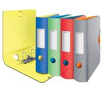 Esselte Archivador de palanca Leitz Active Urban Chic Din A4 colores surtidos lomo 82 mm
