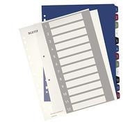 LEITZ 12380000 - Indice de proyectos imprimibles STYLE PP DIN A4 1-12