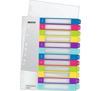 Leitz Índice de proyectos 12440100 imprimible A4 1-12 pestañas multicolor