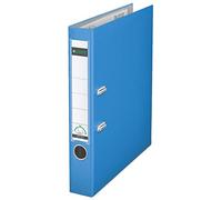 Leitz 180° - Archivador de palanca de plástico de 50 mm - Archivadores de anillas (azul, plástico, A4)
