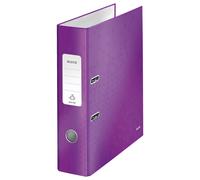 Leitz Carpeta archivador 180° WOW A4 morado metalizado 50 mm