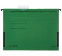Leitz 19863055 Alpha - Carpetas colgantes con pestaña lateral, color verde (5 un