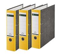 Leitz 310305015 - Clasificador (3 unidades, 180A, A4), color amarillo