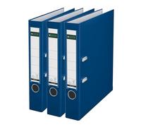 Leitz 310345035 - Juego de 3 archivadores (A4), color azul