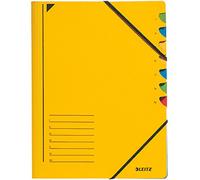 Leitz carpeta clasificadora amarilla (7 pestañas)