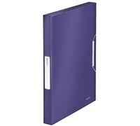 LEITZ 39560069 - Carpeta de proyectos STYLE PP lomo 30 mm DIN A4 color azul titán