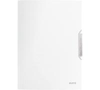 LEITZ 39770004 - Carpeta de gomas STYLE PP con 3 solapas DIN A4 color blanco árt