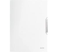 LEITZ 39770004 - Carpeta de gomas STYLE PP con 3 solapas DIN A4 color blanco ártico