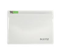 LEITZ 40060000 - Set 2 fundas con cremallera tamaño XS color transparente