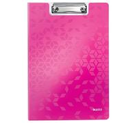 Leitz Carpeta miniclip 41990023 WOW - PP de Polifoam DIN A4 fucsia metalizado