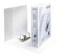 Leitz Archivador 42260001 A4 Maxi 180º Lomo 50 mm con bolsa transparente en portada y lomo Blanco