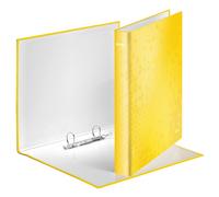 Leitz Carpeta de anillas 4241 WOW, 2 anillas en D, 40 mm, A4, 230 hojas, amarillo