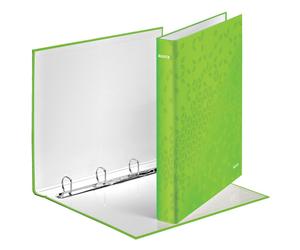 Leitz 4242 WOW carpeta de anillas con 4 anillas en D verde