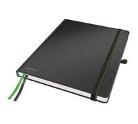 Leitz Bloc de notas 447 formato iPad, a cuadros, 100 g, 80 hojas – Negro