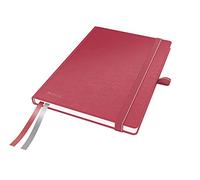Leitz Cuaderno Complete – 80 hojas cuadriculadas 5 A5 tapa dura Rojo Niños