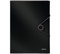 Leitz 45681001 - Carpeta de almacenamiento resistente (A4, polipropileno), color negro