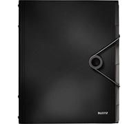 LEITZ 45691095 - Carpeta clasificador SOLID PP 6 separadores DIN A4 color negro