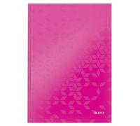 Leitz 4625 WOW Bloc de notas A4 rayado 90 gramos 80 hojas rosa