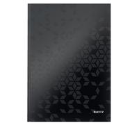 Leitz 4626 WOW Bloc de notas A4 a cuadros 90 gramos 80 hojas negro