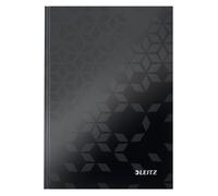 Leitz 4627 WOW Bloc de notas A5 rayado 90 gramos 80 hojas negro