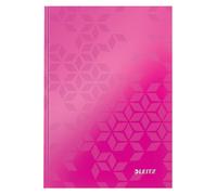 Leitz 4627 WOW Bloc de notas A5 rayado 90 gramos 80 hojas rosa