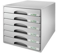 LEITZ 5212-00-85: Cajonera modular Plus, con 6 cajones, color gris