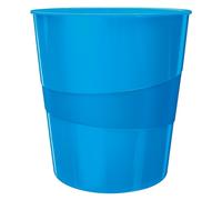 Leitz 5278 WOW papelera azul metalizado