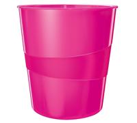 Leitz 5278 WOW papelera rosa metalizado