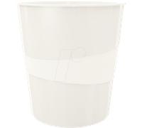 Leitz 5278 WOW papelera blanco metalizado