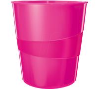Leitz 5278 WOW papelera rosa metalizado