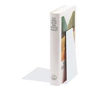 Leitz 52980001 - Extremo de libro de metal, color blanco