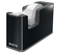 Leitz 53640095 portarollo de cinta adhesiva poliestireno negro