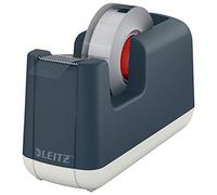 Leitz Dispensador de cinta adhesiva Cosy 53670089 – Uso a una mano, 19×33 m, Gris terciopelo