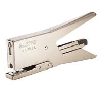 Leitz 55570082 Jewel 2000 - Grapadora (metal, capacidad para 12 hojas, níquel mate)