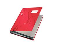 Leitz Sign Soft Grip 18 Separators Document Holder Rojo Niños